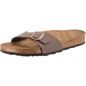 BIRKENSTOCK Šľapky 'Madrid'  svetlohnedá