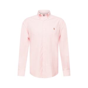 Polo Ralph Lauren Košeľa  modrá / hnedá / ružová / biela