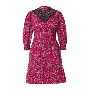Dorothy Perkins Košeľové šaty  ružová / červená / čierna / biela