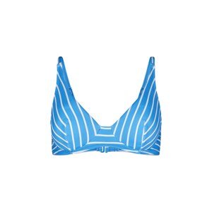 Skiny Bikinový top  svetlomodrá / biela