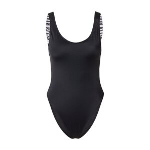 Calvin Klein Swimwear Jednodielne plavky 'Intense Power'  čierna / biela