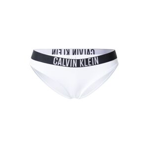 Calvin Klein Swimwear Bikinové nohavičky  čierna / biela