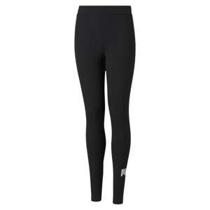PUMA Legíny 'Essentials'  čierna / biela
