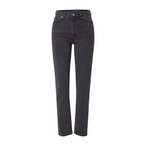 Monki Džínsy  čierny denim