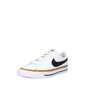 Nike Sportswear Tenisky 'Court Legacy'  tmavooranžová / čierna / biela