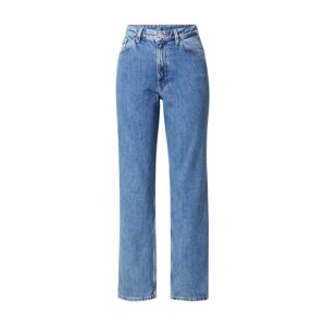 Monki Džínsy  modrá denim