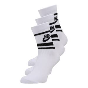 Nike Sportswear Ponožky  čierna / biela