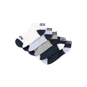 LEVI'S ® Ponožky  námornícka modrá / modrá melírovaná / sivá melírovaná / biela