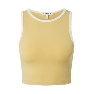 EDITED Top 'Lenni'  žltá / biela