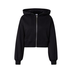 Urban Classics Tepláková bunda  čierna