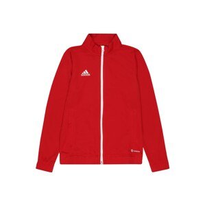 ADIDAS PERFORMANCE Športová bunda 'Entrada 22'  jasne červená / biela