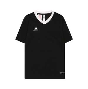 ADIDAS PERFORMANCE Funkčné tričko 'Entrada 22'  čierna / biela