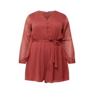 ABOUT YOU Curvy Overal 'Maike'  hrdzavo červená