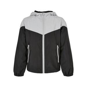 Urban Classics Prechodná bunda 'Windunner'  sivobéžová / čierna