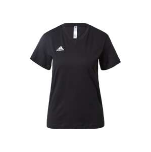 ADIDAS PERFORMANCE Funkčné tričko 'Entrada 22'  čierna / biela