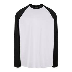 Urban Classics Tričko  čierna / biela