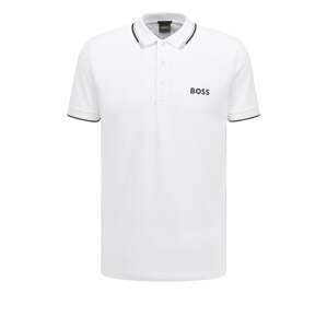 BOSS Tričko 'Paddy Pro'  čierna / biela