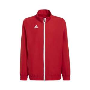 ADIDAS PERFORMANCE Športová bunda 'Entrada 22 Presentation'  červená / biela