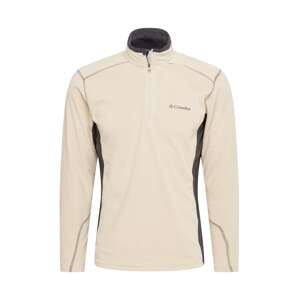 COLUMBIA Športová mikina 'Klamath Range™ II'  béžová / sivá / čierna