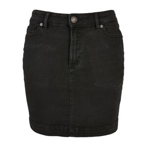 Urban Classics Sukňa  čierny denim