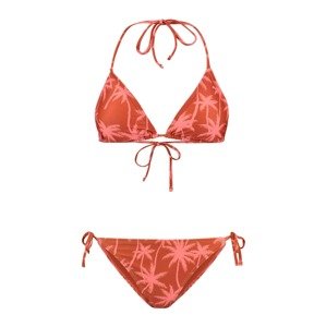 Shiwi Bikiny 'LIZ'  hrdzavohnedá / pastelovo oranžová