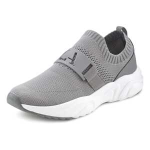 LASCANA Slip-on obuv  sivá
