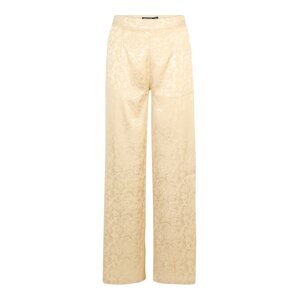 Nasty Gal Petite Nohavice  šampanské / zlatá
