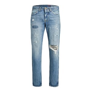 JACK & JONES Džínsy 'MIKE'  modrá denim