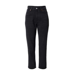 Monki Džínsy  čierny denim