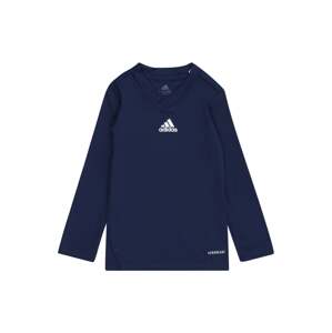 ADIDAS PERFORMANCE Funkčné tričko 'Team Base'  tmavomodrá / biela