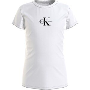 Calvin Klein Jeans Tričko  čierna / biela