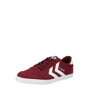 Hummel Nízke tenisky 'Slimmer Stadil'  vínovo červená / biela