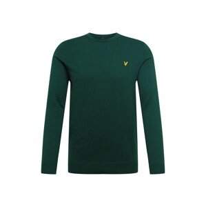 Lyle & Scott Sveter  žltá / tmavozelená / čierna