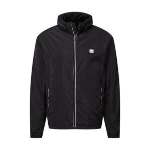 ARMANI EXCHANGE Prechodná bunda  čierna / biela