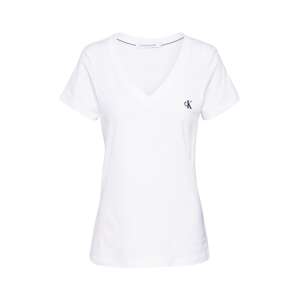 Calvin Klein Jeans Tričko  čierna / biela