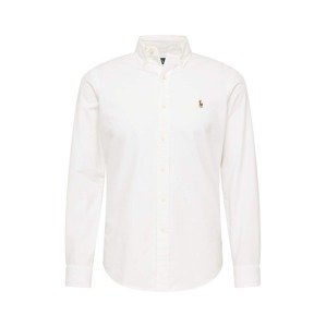 Polo Ralph Lauren Košeľa  hnedá / biela