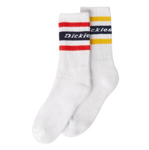 DICKIES Ponožky 'GENOLA'  žltá / červená / biela