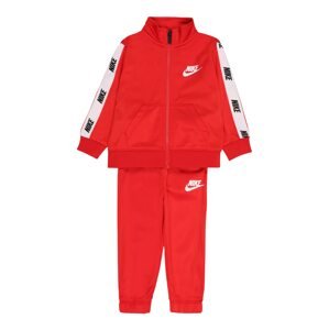 Nike Sportswear Joggingová súprava  červená / čierna / biela