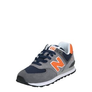 new balance Nízke tenisky '574'  námornícka modrá / sivá / oranžová / biela