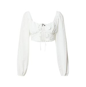 Gina Tricot Blúzka 'Gilly'  šedobiela