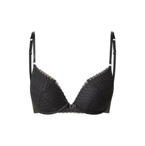 TRIUMPH Podprsenka 'Modern Lace+Cotton'  čierna