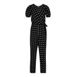 Dorothy Perkins Petite Overal  čierna / biela