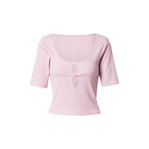Abercrombie & Fitch Tričko  ružová