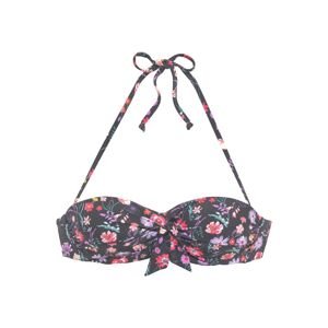 LASCANA Bikinový top  zmiešané farby / čierna