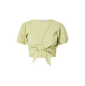 HOLLISTER Blúzka  limetová