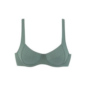 LASCANA Bikinový top  olivová