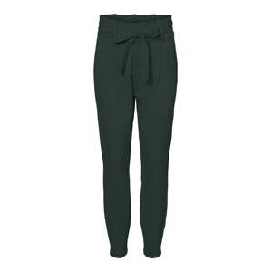 Vero Moda Tall Plisované nohavice 'VMEva'  tmavozelená