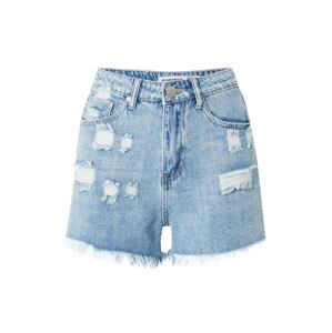 GLAMOROUS Džínsy  modrá denim