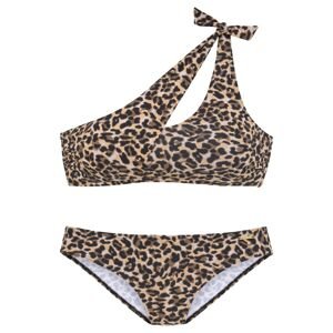 Bruno Banani Bikiny  nebielená / piesková / hnedá / čierna