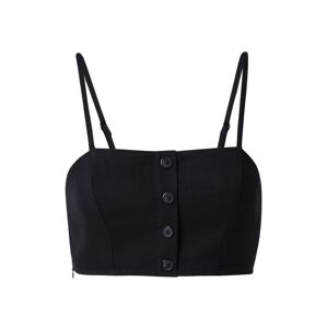 Nasty Gal Top  čierna